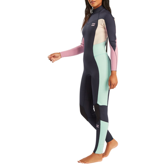 Billabong Women's Synergy 3/2 Back Zip Wetsuit 2020