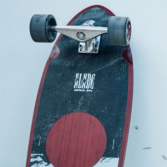 Globe Stubby Onshore Cherry Bamboo 30" Skateboard Complete