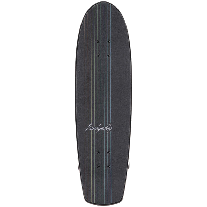 Load image into Gallery viewer, Landyachtz Butter Black Lines 31.2&quot; Skateboard Complete
