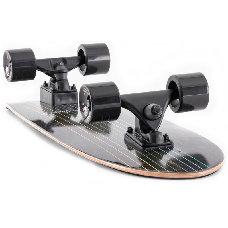 Load image into Gallery viewer, Landyachtz Butter Black Lines 31.2&quot; Skateboard Complete
