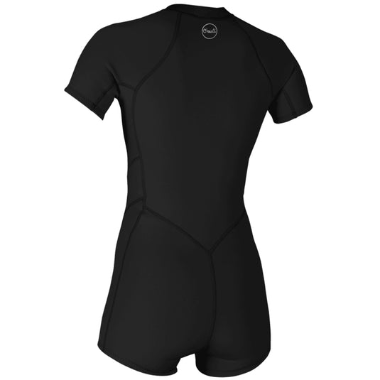 O'Neill Women's Bahia 2/1 Short Sleeve Front Zip Spring Wetsuit