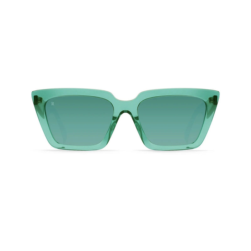 Load image into Gallery viewer, RAEN Women&#39;s Keera Sunglasses - Marina/Teal Gradient Mirror
