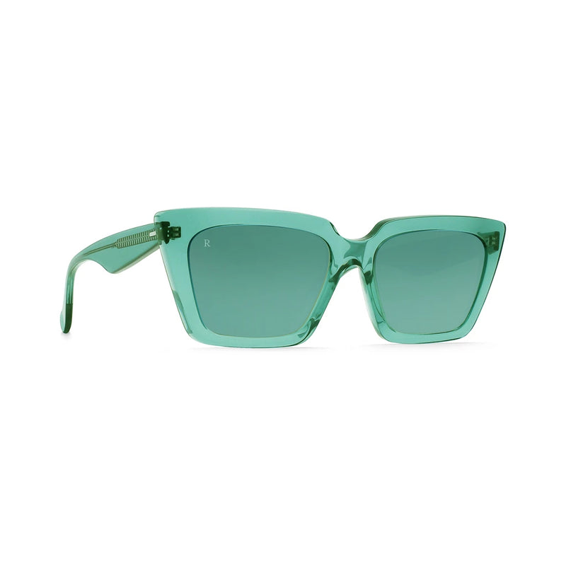 Load image into Gallery viewer, RAEN Women&#39;s Keera Sunglasses - Marina/Teal Gradient Mirror
