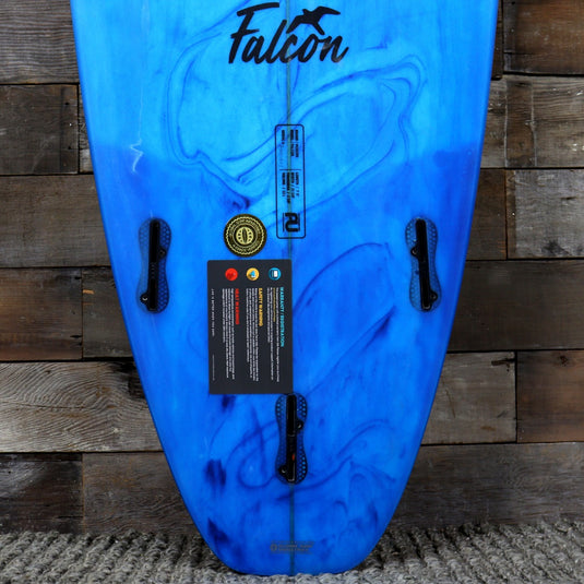 Modern Falcon PU 7'6 x 21 ⅞ x 2 ⅞ Surfboard - Blue Swirl Tint