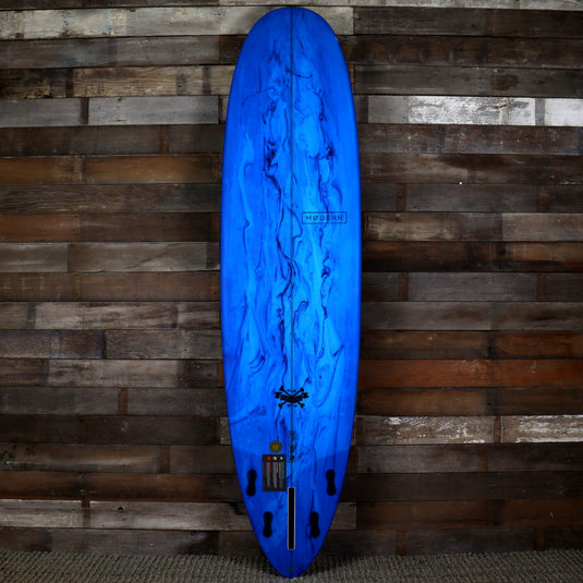 Modern Love Child 8'0 x 22 ½ x 3 ⅜ Surfboard - Blue Tint • DAMAGED