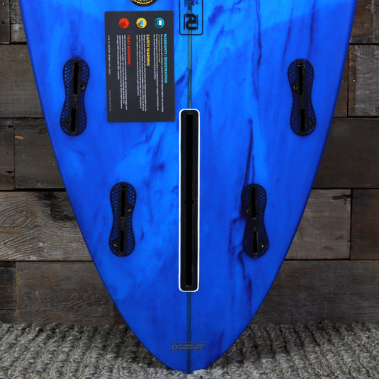 Modern Love Child 8'0 x 22 ½ x 3 ⅜ Surfboard - Blue Tint • DAMAGED