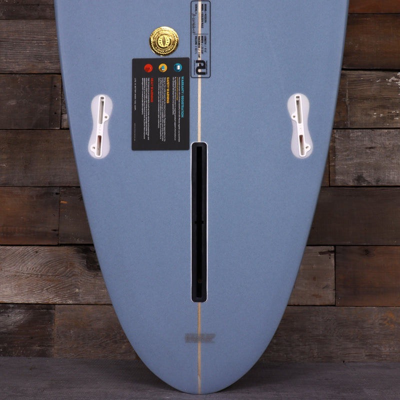 Load image into Gallery viewer, Modern Golden Rule PU 9&#39;6 x 23 ⅜ x 3 ⅜ Surfboard - Steel Blue
