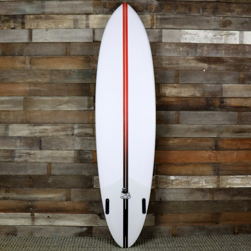 Load image into Gallery viewer, Murdey Larold 7&#39;7 x 21 ½ x 2 ¾ Surfboard - Red Fade/Volan
