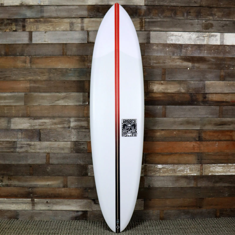 Load image into Gallery viewer, Murdey Larold 7&#39;7 x 21 ½ x 2 ¾ Surfboard - Red Fade/Volan
