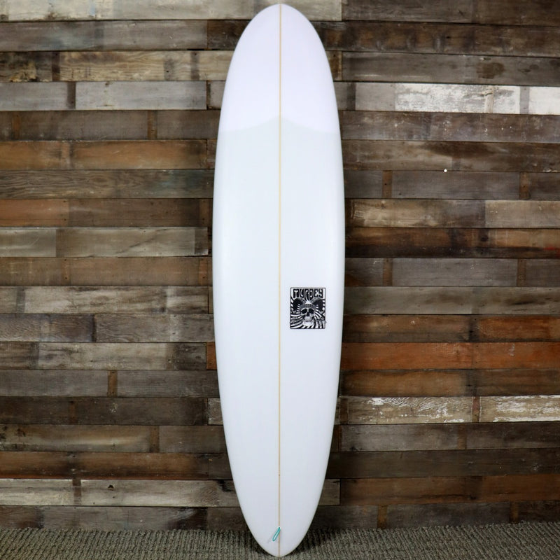 Load image into Gallery viewer, Murdey Checkered Egg 7&#39;8 x 22 x 2 ¾ Surfboard - Volan
