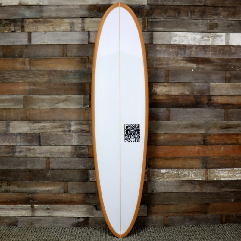 Load image into Gallery viewer, Murdey Checkered Egg 7&#39;6 x 21 ¾ x 2 ⅞ Surfboard - Tan/Volan
