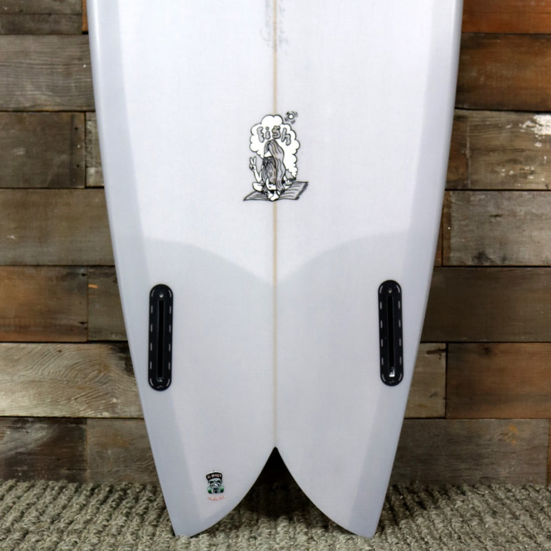 Load image into Gallery viewer, Murdey Fish 6&#39;0 x 21 x 2 ½ Surfboard - Grey Tint
