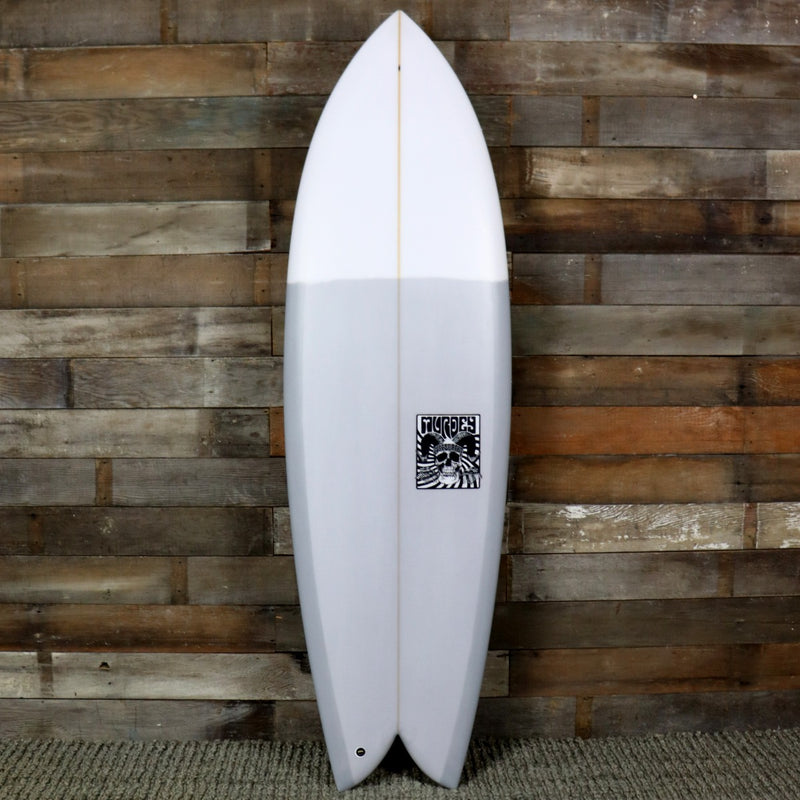 Load image into Gallery viewer, Murdey Fish 6&#39;0 x 21 x 2 ½ Surfboard - Grey Tint
