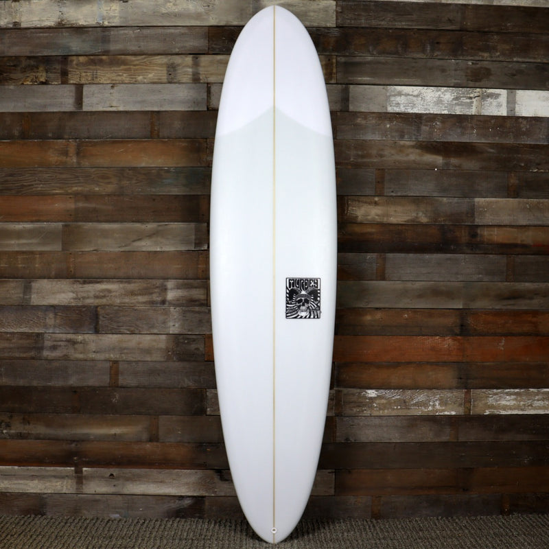 Load image into Gallery viewer, Murdey Checkered Egg 7&#39;8 x 21 ⅝ x 2 ⅞ Surfboard - Volan
