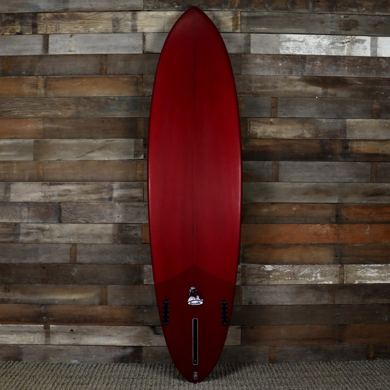 Load image into Gallery viewer, Murdey Larold 7&#39;4 x 21 x 2 ⅝ Surfboard - Red
