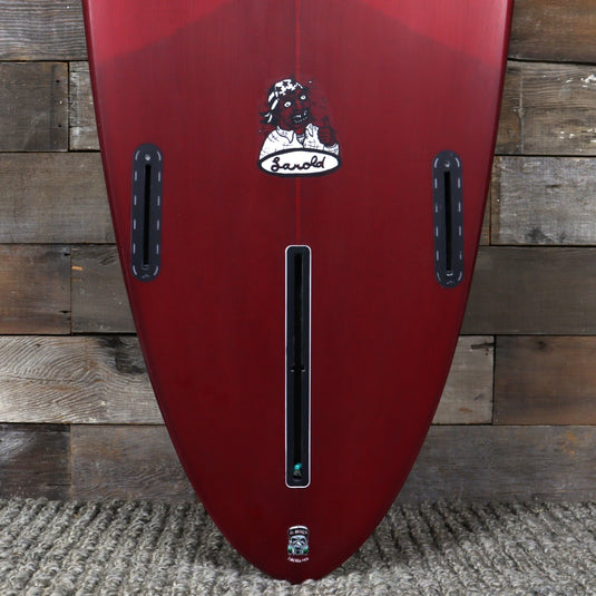 Murdey Larold 7'4 x 21 x 2 ⅝ Surfboard - Red