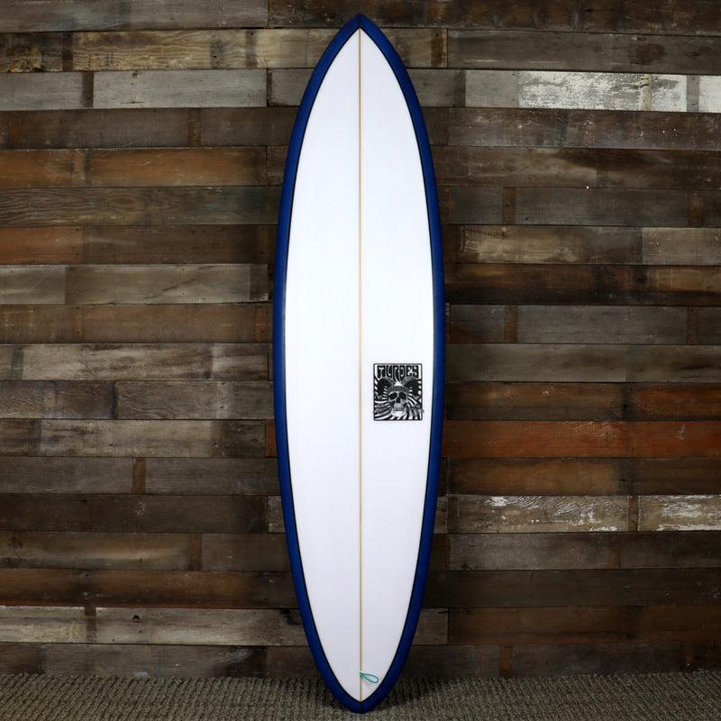 Load image into Gallery viewer, Murdey Larold 7&#39;2 x 21 x 2 ⅝ Surfboard - Dark Blue
