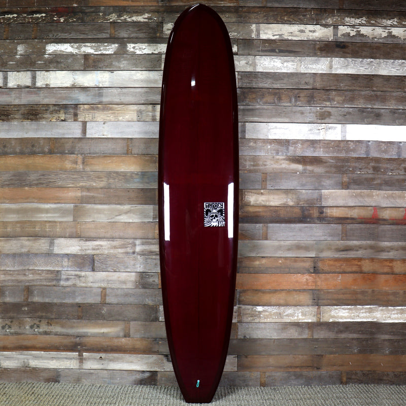 Load image into Gallery viewer, Murdey Bells &amp; Whistles 9&#39;6 x 23 ½ x 3 ⅛ Surfboard - Ron Burgundy Tint
