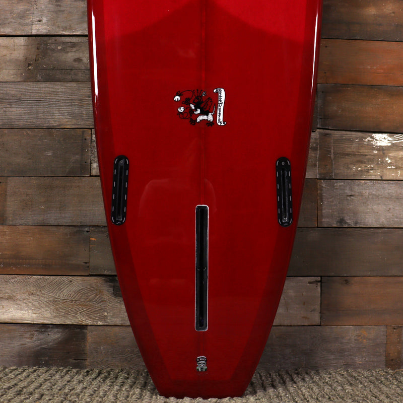Load image into Gallery viewer, Murdey Bells &amp; Whistles 9&#39;6 x 23 ⅛ x 3 Surfboard - Red Tint
