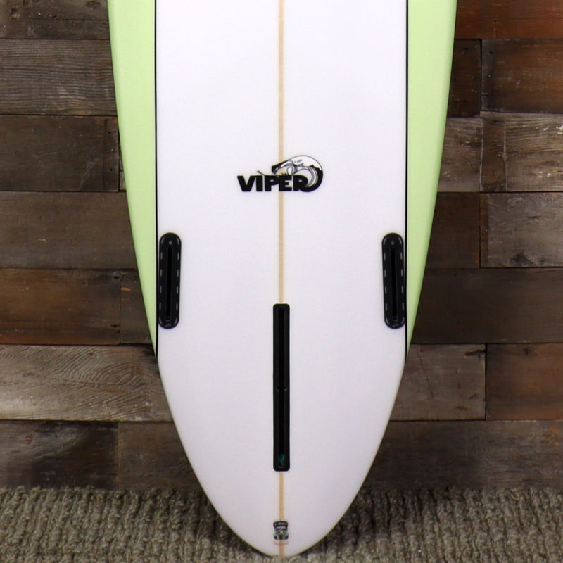 Load image into Gallery viewer, Murdey Viper 9&#39;1 x 22 ¾ x 2 ¾ Surfboard - White/Pistachio
