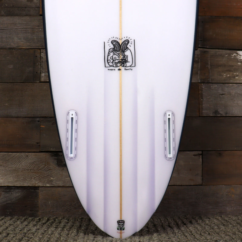 Load image into Gallery viewer, Murdey Happy Family 7&#39;0 x 20 ⅝ x 2 ⅝ Surfboard - White/Navy
