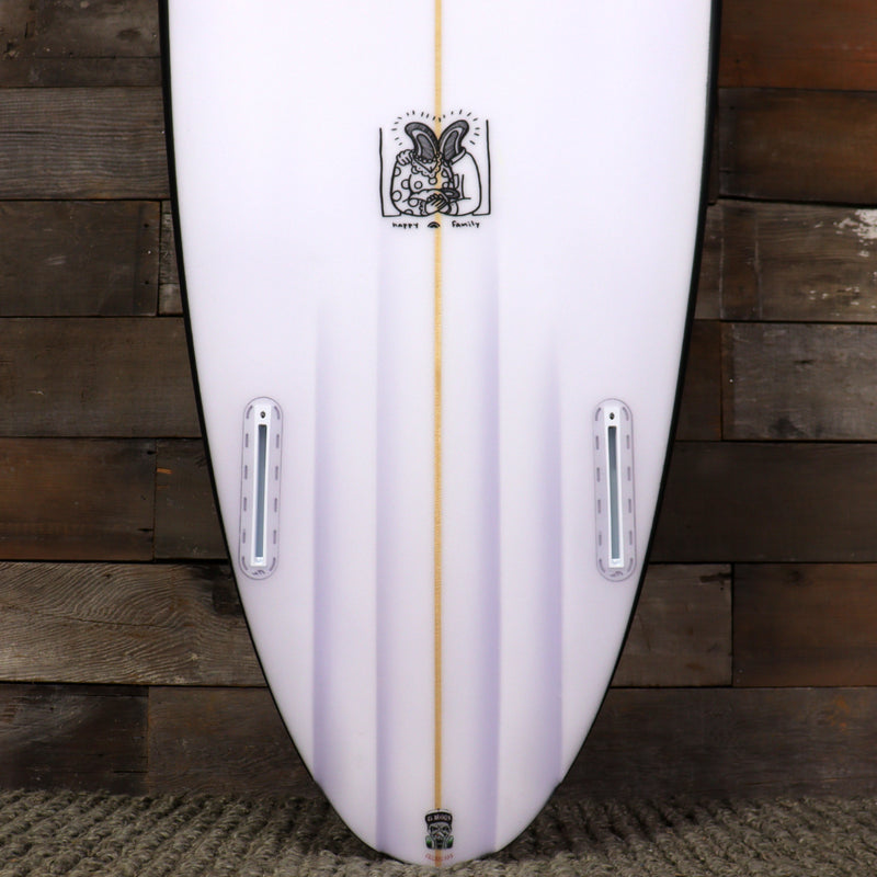 Load image into Gallery viewer, Murdey Happy Family 7&#39;2 x 21 x 2 ¾ Surfboard - White/Black
