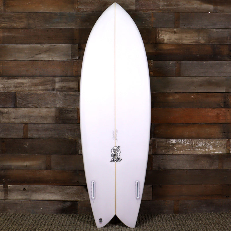 Load image into Gallery viewer, Murdey Fish 5&#39;8 x 21 x 2 ⅜ Surfboard - Golden
