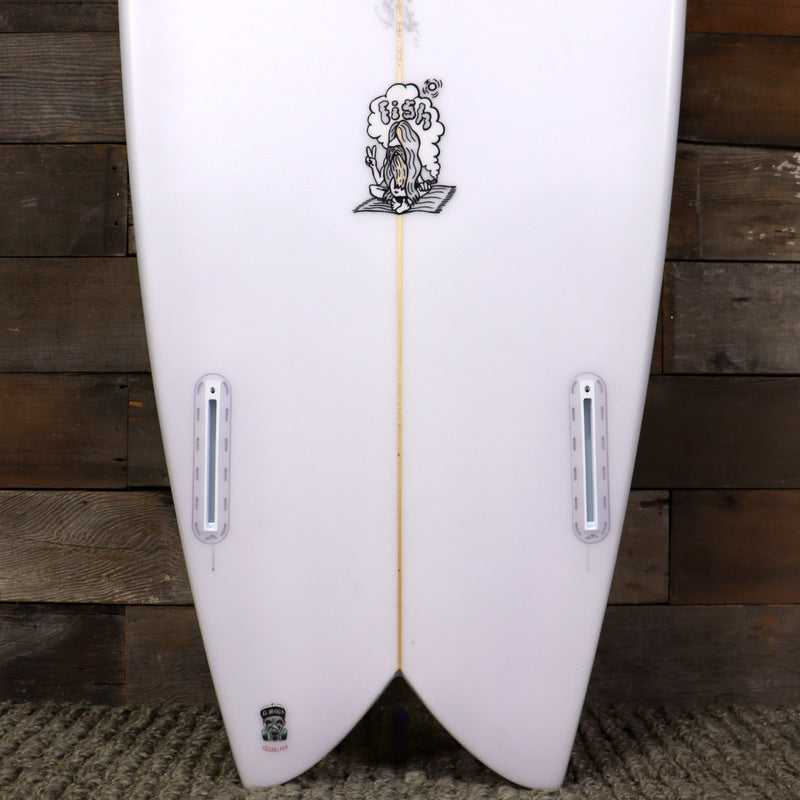 Load image into Gallery viewer, Murdey Fish 5&#39;8 x 21 x 2 ⅜ Surfboard - Golden
