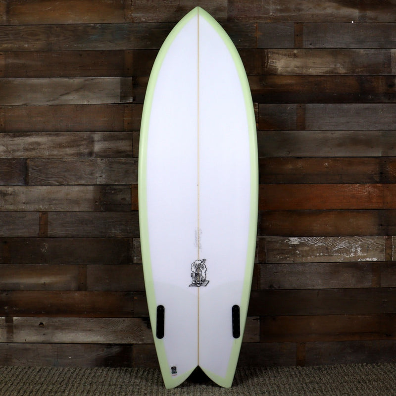 Load image into Gallery viewer, Murdey Fish 5&#39;8 x 21 x 2 ⅝ Surfboard - Volan/Green
