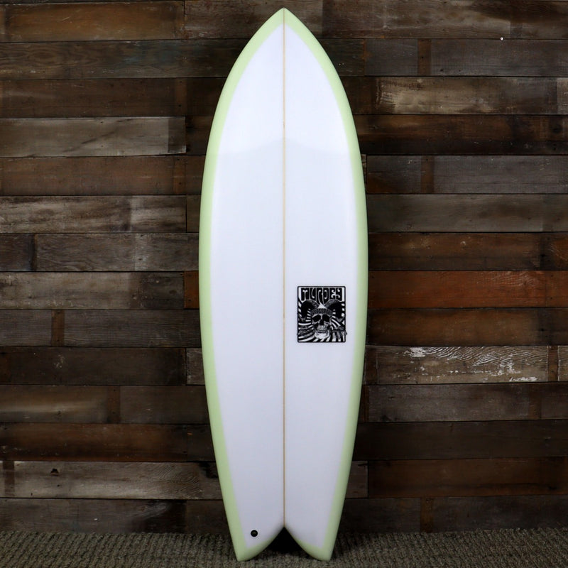 Load image into Gallery viewer, Murdey Fish 5&#39;8 x 21 x 2 ⅝ Surfboard - Volan/Green
