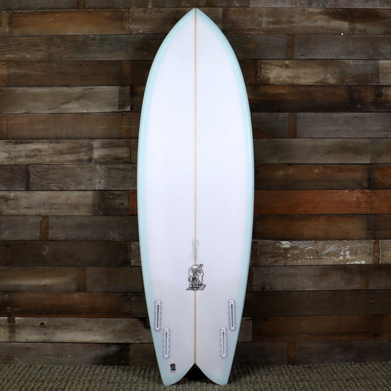 Load image into Gallery viewer, Murdey Fish 5&#39;10 x 21 ⅛ x 2 ½ Surfboard - Volan/Blue
