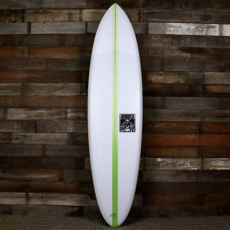 Load image into Gallery viewer, Murdey Larold 7&#39;2 x 21 ¼ x 2 ⅝ Surfboard - Volan/Green
