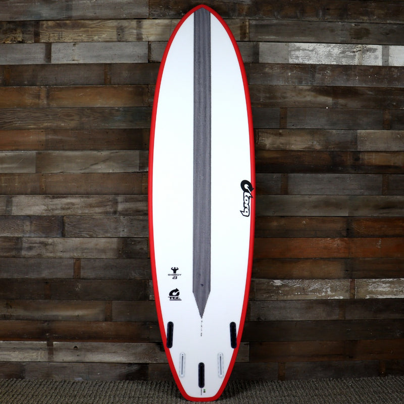 Load image into Gallery viewer, Torq BigBoy 23 7&#39;6 x 23 x 3 Surfboard - Red Rails
