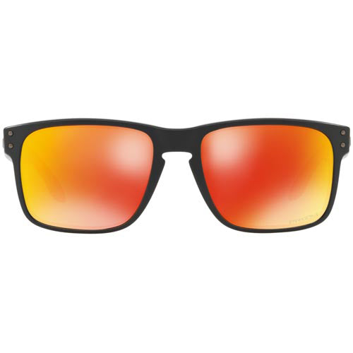 Load image into Gallery viewer, Oakley Holbrook Sunglasses - Matte Black/Prizm Ruby
