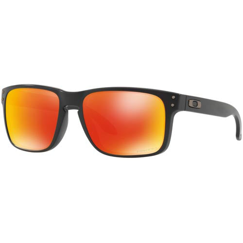 Load image into Gallery viewer, Oakley Holbrook Sunglasses - Matte Black/Prizm Ruby
