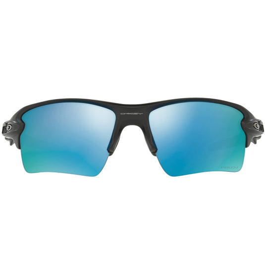 Oakley Flak 2.0 XL Polarized Sunglasses - Matte Black/Prizm Deep Wate