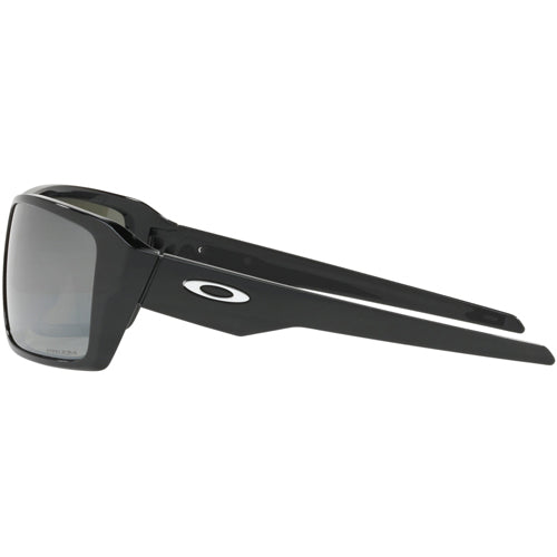Oakley Double Edge Polarized Sunglasses - Polished Black/Prizm Black