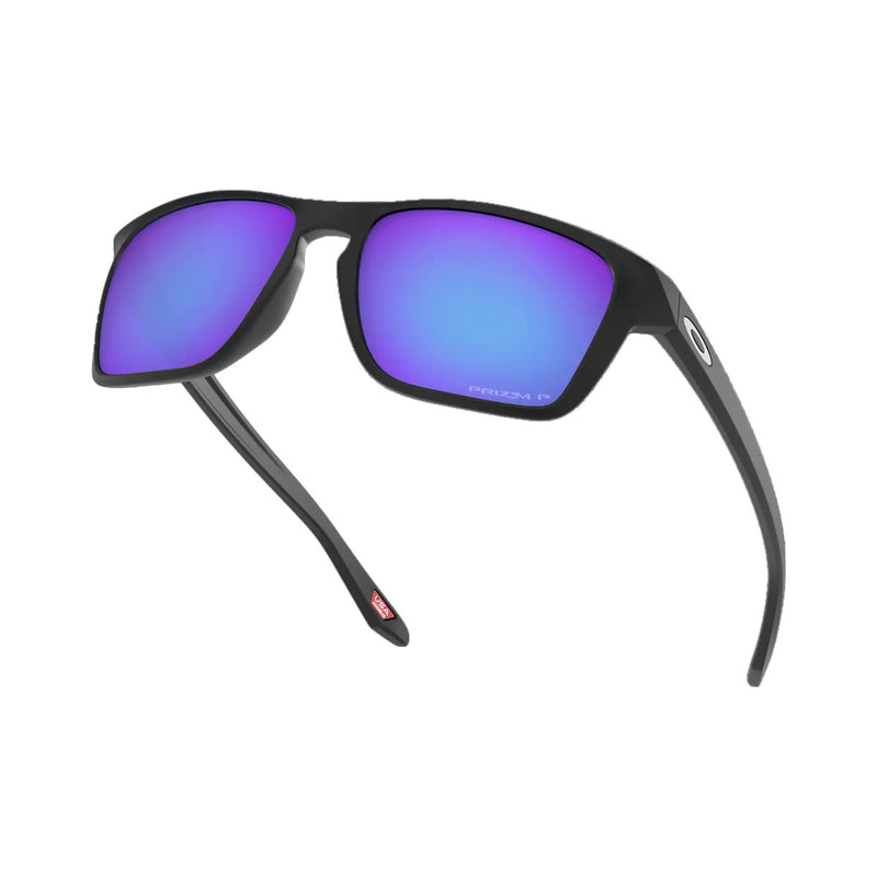 Load image into Gallery viewer, Oakley Sylas Polarized Sunglasses - Matte Black/Prizm Sapphire
