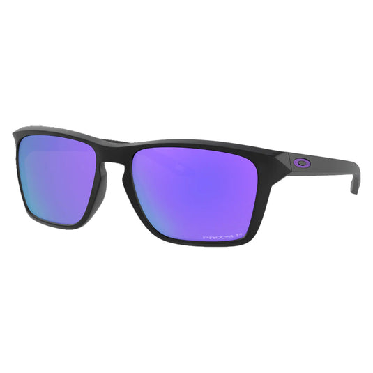 Oakley Sylas Polarized Sunglasses - Matte Black/Prizm Violet