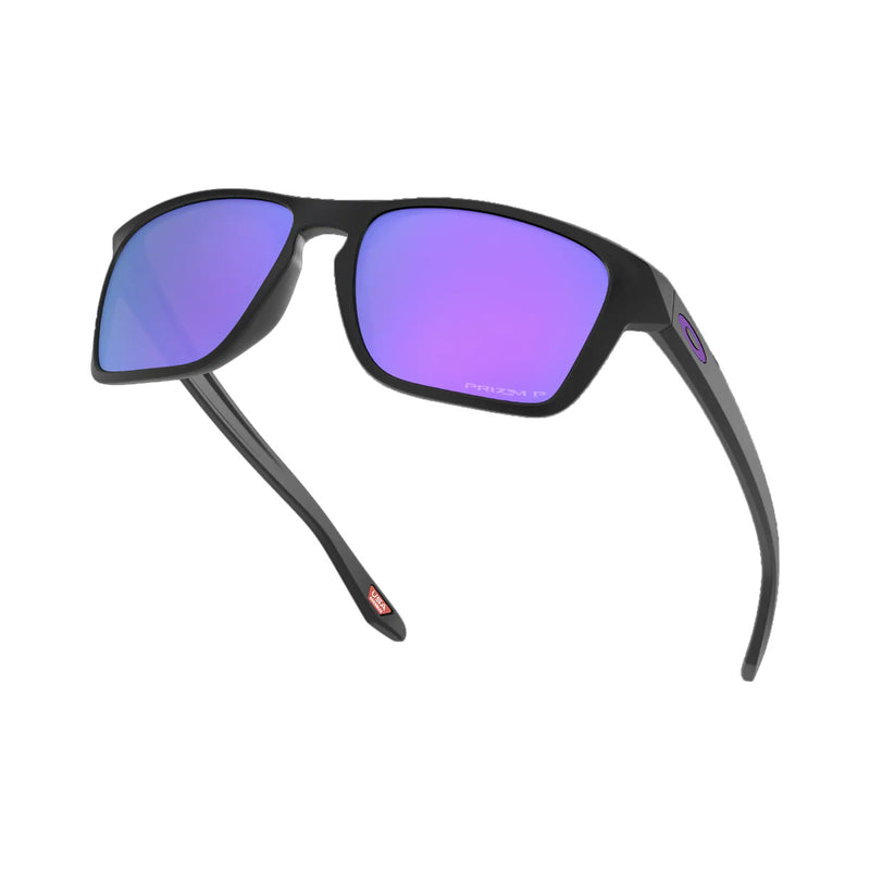 Load image into Gallery viewer, Oakley Sylas Polarized Sunglasses - Matte Black/Prizm Violet
