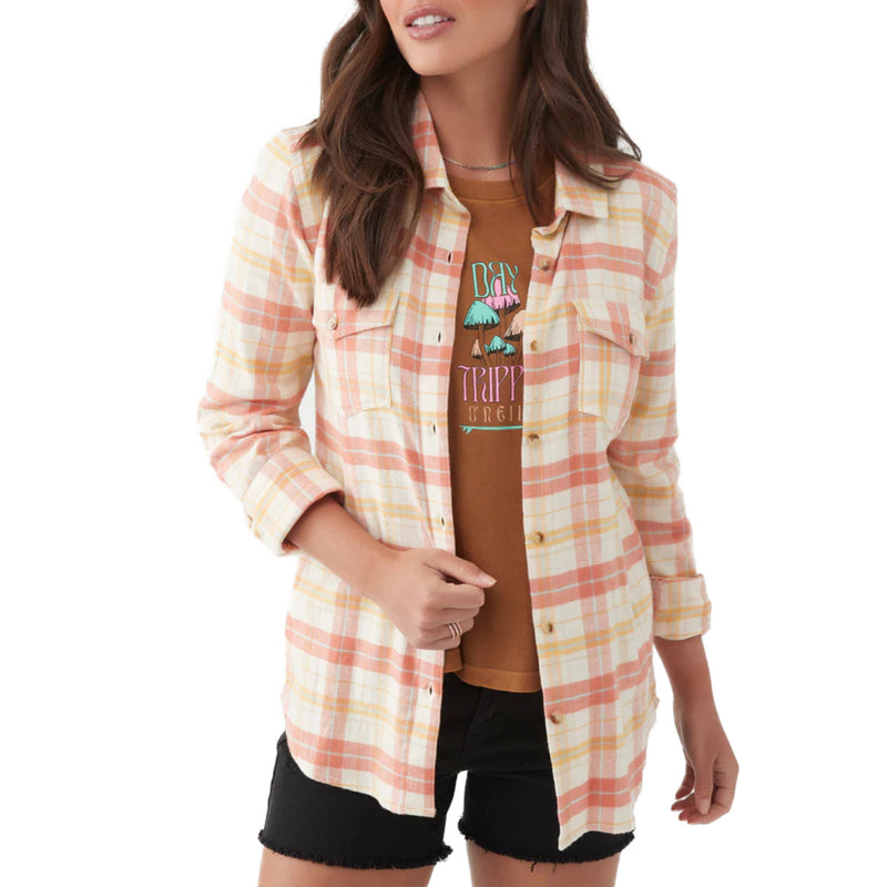 Load image into Gallery viewer, O&#39;Neill Women&#39;s Nash Button Down Flannel
