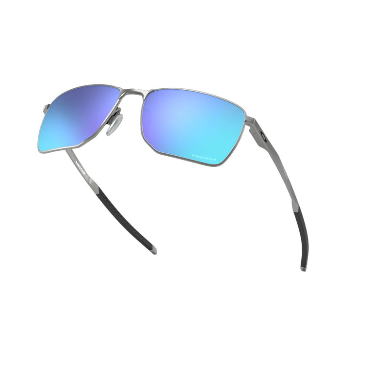 Load image into Gallery viewer, Oakley Ejector Sunglasses - Satin Chrome/Prizm Sapphire
