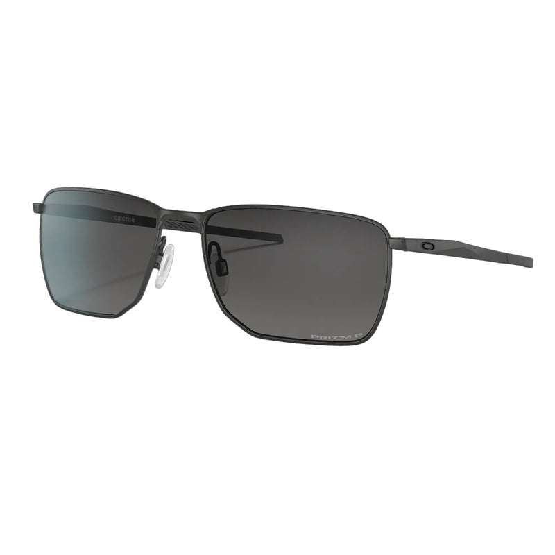 Ejector Prizm Sapphire Polarized Lenses, Satin Black Frame Sunglasses