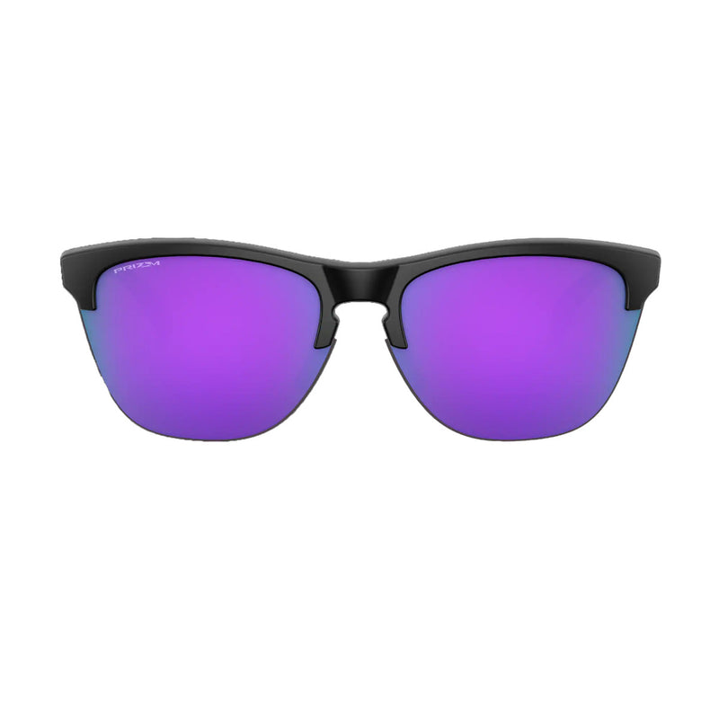 Load image into Gallery viewer, Oakley Frogskins Lite Sunglasses - Matte Black/Prizm Violet
