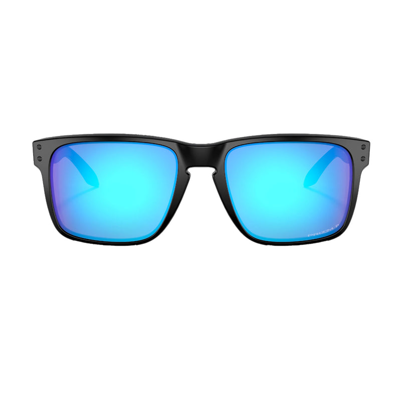 Load image into Gallery viewer, Oakley Holbrook XL Polarized Sunglasses - Matte Black/Prizm Sapphire Iridium
