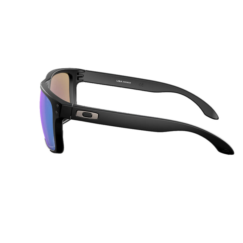 Load image into Gallery viewer, Oakley Holbrook XL Polarized Sunglasses - Matte Black/Prizm Sapphire Iridium
