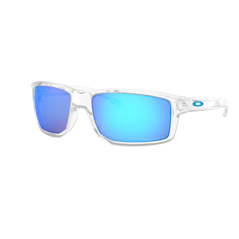 Load image into Gallery viewer, Oakley Gibston Sunglasses - Polished Clear/Prizm Sapphire
