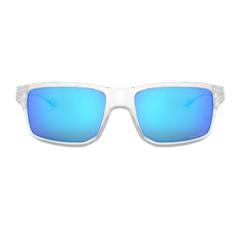 Load image into Gallery viewer, Oakley Gibston Sunglasses - Polished Clear/Prizm Sapphire
