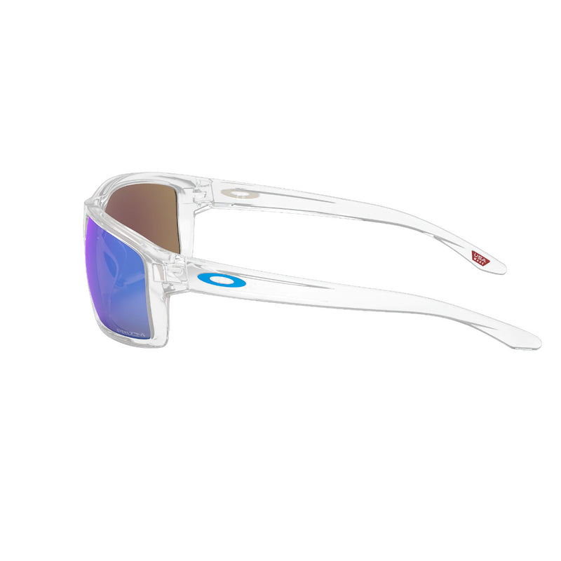 Load image into Gallery viewer, Oakley Gibston Sunglasses - Polished Clear/Prizm Sapphire
