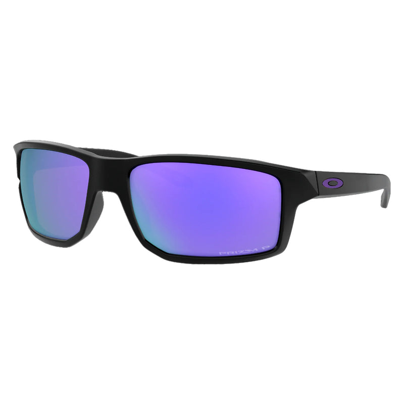 Load image into Gallery viewer, Oakley Gibston Polarized Sunglasses - Matte Black/Prizm Violet
